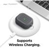 imageelago Armor Case Designed for Apple AirPods Pro Case Tough Drop Protection Shock Resistant Made from Durable Silicone US Patent Registered BlackDark Grey