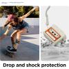 imageelago Cassette Tape Case Compatible with AirPods Pro 2nd Generation Case Cover Compatible with AirPods Pro 2 Case Lanyard Included Shockproof Full Protection for Women for Men BlackClassic White