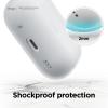 imageelago Compatible with AirPods Pro 2 Case 2022 Silicone Case with Keychain Front LED Visible Supports Wireless Charging LavenderNightglow Blue
