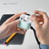imageelago Compatible with AirPods Pro 2nd Generation Case 2022 Protective Silicone Case Compatible with Apple AirPods Pro 2 Front LED Visible Supports Wireless Charging Jean IndigoMint