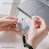 imageelago Compatible with AirPods Pro 2nd Generation Case 2022 Protective Silicone Case Compatible with Apple AirPods Pro 2 Front LED Visible Supports Wireless Charging Jean IndigoBright blue