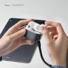imageelago Compatible with AirPods Pro 2nd Generation Case 2022 Protective Silicone Case Compatible with Apple AirPods Pro 2 Front LED Visible Supports Wireless Charging Jean IndigoDark Grey