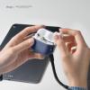 imageelago Compatible with AirPods Pro 2nd Generation Case 2022 Protective Silicone Case Compatible with Apple AirPods Pro 2 Front LED Visible Supports Wireless Charging Jean IndigoJean Indigo