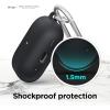 imageelago Liquid Hybrid Case Compatible with AirPods Pro 2nd Generation Case Cover  Compatible with AirPods Pro 2 Case Triple Layer Protection Keychain Included Dust Resistant Shockproof WhiteBlack