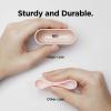 imageelago Liquid Silicone Case Compatible with AirPods Pro Case Cover  Triple Layer Protection Safeguard Design Supports Wireless Charging Visible LED Light MintPink