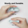 imageelago Liquid Silicone Case Compatible with AirPods Pro Case Cover  Triple Layer Protection Safeguard Design Supports Wireless Charging Visible LED Light MintMint
