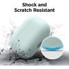 imageelago Liquid Silicone Case Compatible with AirPods Pro Case Cover  Triple Layer Protection Safeguard Design Supports Wireless Charging Visible LED Light MintMint