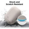 imageelago Liquid Silicone Case Compatible with AirPods Pro Case Cover  Triple Layer Protection Safeguard Design Supports Wireless Charging Visible LED Light MintStone