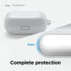 imageelago Silicone Case Compatible with AirPods 3rd Generation Case  Compatible with AirPods 3 Cover Carabiner Included Supports Wireless Charging Shock Resistant Full Protection Jean IndigoNightglow Blue