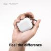imageelago Silicone Case Compatible with AirPods 3rd Generation Case  Compatible with AirPods 3 Cover Carabiner Included Supports Wireless Charging Shock Resistant Full Protection Jean IndigoNightglow Blue