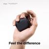 imageelago Silicone Case Compatible with AirPods 3rd Generation Case  Compatible with AirPods 3 Cover Carabiner Included Supports Wireless Charging Shock Resistant Full Protection Jean IndigoBlack