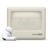 imageelago AW3 Silicone Case Compatible with Airpods Pro Case Cover  Classic Monitor Design Visible LED Light Supports Wireless Charging US Patent Registered