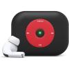 imageelago AW6 Case Compatible with AirPods Pro Case Cover Retro Classic Music Player Design Case Durable Silicone Classic Design Supports Wireless Charging US Patent Registered BlackBlack