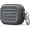 imageelago Armor Case Designed for Apple AirPods Pro Case Tough Drop Protection Shock Resistant Made from Durable Silicone US Patent Registered BlackDark Grey