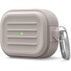 imageelago Armor Case Designed for Apple AirPods Pro Case Tough Drop Protection Shock Resistant Made from Durable Silicone US Patent Registered BlackStone