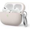 imageelago Liquid Hybrid Case Compatible with AirPods Pro 2nd Generation Case Cover  Compatible with AirPods Pro 2 Case Triple Layer Protection Keychain Included Dust Resistant Shockproof WhiteStone