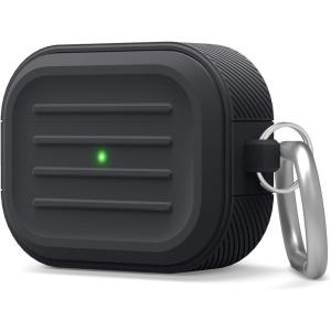 imageelago Armor Case Designed for Apple AirPods Pro Case Tough Drop Protection Shock Resistant Made from Durable Silicone US Patent Registered BlackBlack