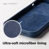 imageelago Compatible with iPhone 14 Plus Case Liquid Silicone Case Full Body Protective Cover Shockproof Slim Design AntiScratch Soft Microfiber Lining 67 inch BurgundyJean Indigo