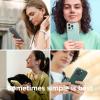 imageelago Compatible with iPhone 14 Plus Case Liquid Silicone Case Full Body Protective Cover Shockproof Slim Design AntiScratch Soft Microfiber Lining 67 inch BurgundyYellow