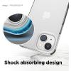 imageelago Hybrid Clear Case Compatible with iPhone 14 Plus Case 67quot PC  TPU Hybrid Technology Reduced Yellowing Crystal Clear Shockproof Bumper Cover Full Body Protection BlackTransparent