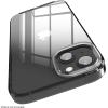 imageelago Hybrid Clear Case Compatible with iPhone 14 Plus Case 67quot PC  TPU Hybrid Technology Reduced Yellowing Crystal Clear Shockproof Bumper Cover Full Body Protection BlackBlack