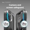 imageelago Hybrid Clear Case Compatible with iPhone 14 Plus Case 67quot PC  TPU Hybrid Technology Reduced Yellowing Crystal Clear Shockproof Bumper Cover Full Body Protection BlackBlack