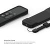 imageelago R1 Intelli Case Jean IndigoMagnet TechnologyAntiSlipLanyard IncludedHeavy Shock Absorption Compatible with Apple TV Siri Remote 1st GenerationBlack