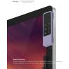 imageelago R1 Intelli Case Jean IndigoMagnet TechnologyAntiSlipLanyard IncludedHeavy Shock Absorption Compatible with Apple TV Siri Remote 1st GenerationLavender Grey