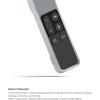 imageelago R1 Intelli Case Jean IndigoMagnet TechnologyAntiSlipLanyard IncludedHeavy Shock Absorption Compatible with Apple TV Siri Remote 1st GenerationNightglow Blue