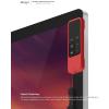 imageelago R1 Intelli Case Jean IndigoMagnet TechnologyAntiSlipLanyard IncludedHeavy Shock Absorption Compatible with Apple TV Siri Remote 1st GenerationRed