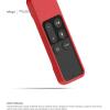 imageelago R1 Intelli Case Jean IndigoMagnet TechnologyAntiSlipLanyard IncludedHeavy Shock Absorption Compatible with Apple TV Siri Remote 1st GenerationRed