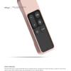 imageelago R1 Intelli Case Jean IndigoMagnet TechnologyAntiSlipLanyard IncludedHeavy Shock Absorption Compatible with Apple TV Siri Remote 1st GenerationSand Pink