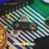 imageelago R4 Retro Apple TV Remote Case Compatible with Apple TV Siri Remote 1st Generation  Classic Controller Design NonFunctional Lanyard Included US Patent Registered RedBlack