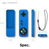 imageelago R4 Retro Apple TV Remote Case Compatible with Apple TV Siri Remote 1st Generation  Classic Controller Design NonFunctional Lanyard Included US Patent Registered RedBlue