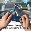 imageelago R4 Retro Apple TV Remote Case Compatible with Apple TV Siri Remote 1st Generation  Classic Controller Design NonFunctional Lanyard Included US Patent Registered RedJean Indigo