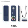 imageelago R4 Retro Apple TV Remote Case Compatible with Apple TV Siri Remote 1st Generation  Classic Controller Design NonFunctional Lanyard Included US Patent Registered RedJean Indigo
