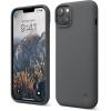 imageelago Compatible with iPhone 14 Plus Case Pebble Case Full Body Protective Cover Shockproof Special Pebble Coated Slim AntiScratch 67 inch Dark Grey