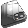 imageelago Hybrid Clear Case Compatible with iPhone 14 Plus Case 67quot PC  TPU Hybrid Technology Reduced Yellowing Crystal Clear Shockproof Bumper Cover Full Body Protection BlackBlack