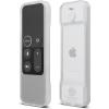 imageelago R1 Intelli Case Jean IndigoMagnet TechnologyAntiSlipLanyard IncludedHeavy Shock Absorption Compatible with Apple TV Siri Remote 1st GenerationClear White