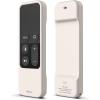 imageelago R1 Intelli Case Jean IndigoMagnet TechnologyAntiSlipLanyard IncludedHeavy Shock Absorption Compatible with Apple TV Siri Remote 1st GenerationSolid White