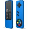 imageelago R4 Retro Apple TV Remote Case Compatible with Apple TV Siri Remote 1st Generation  Classic Controller Design NonFunctional Lanyard Included US Patent Registered RedBlue