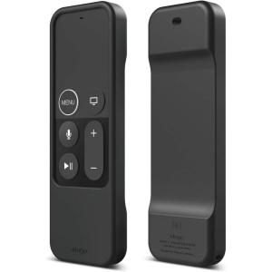 imageelago R1 Intelli Case Jean IndigoMagnet TechnologyAntiSlipLanyard IncludedHeavy Shock Absorption Compatible with Apple TV Siri Remote 1st GenerationBlack