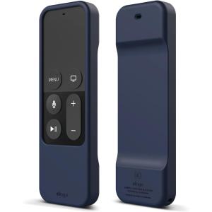 imageelago R1 Intelli Case Jean IndigoMagnet TechnologyAntiSlipLanyard IncludedHeavy Shock Absorption Compatible with Apple TV Siri Remote 1st GenerationJean Indigo