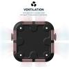 imageelago Apple TV Mount  3 Mount Options Magnet Hang Screw Compatible with Apple TV 4K 2021  HD and All Models Prevents overheating