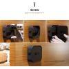 imageelago Apple TV Mount  3 Mount Options Magnet Hang Screw Compatible with Apple TV 4K 2021  HD and All Models Prevents overheating