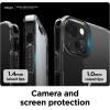 imageelago Hybrid Clear Case Compatible with iPhone 13 Mini Case 54quot PC  TPU Hybrid Technology Reduced Yellowing Full Body Protection  Shockproof Bumper Cover Lovely PinkTransparent