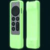 imageelago R1 Case Compatible with 2022 Apple TV 4K Siri Remote 3rd Gen Compatible with 2021 Apple TV Siri Remote 2nd Gen Magnet Technology Lanyard Full Access to All Functions Nightglow BlueNeon Yellow
