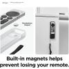imageelago R1 Case Compatible with 2022 Apple TV 4K Siri Remote 3rd Gen Compatible with 2021 Apple TV Siri Remote 2nd Gen Magnet Technology Lanyard Full Access to All Functions Nightglow BlueNightglow Blue