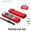 imageelago R1 Case Compatible with 2022 Apple TV 4K Siri Remote 3rd Gen Compatible with 2021 Apple TV Siri Remote 2nd Gen Magnet Technology Lanyard Full Access to All Functions Nightglow BlueRed