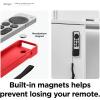 imageelago R1 Case Compatible with 2022 Apple TV 4K Siri Remote 3rd Gen Compatible with 2021 Apple TV Siri Remote 2nd Gen Magnet Technology Lanyard Full Access to All Functions Nightglow BlueRed